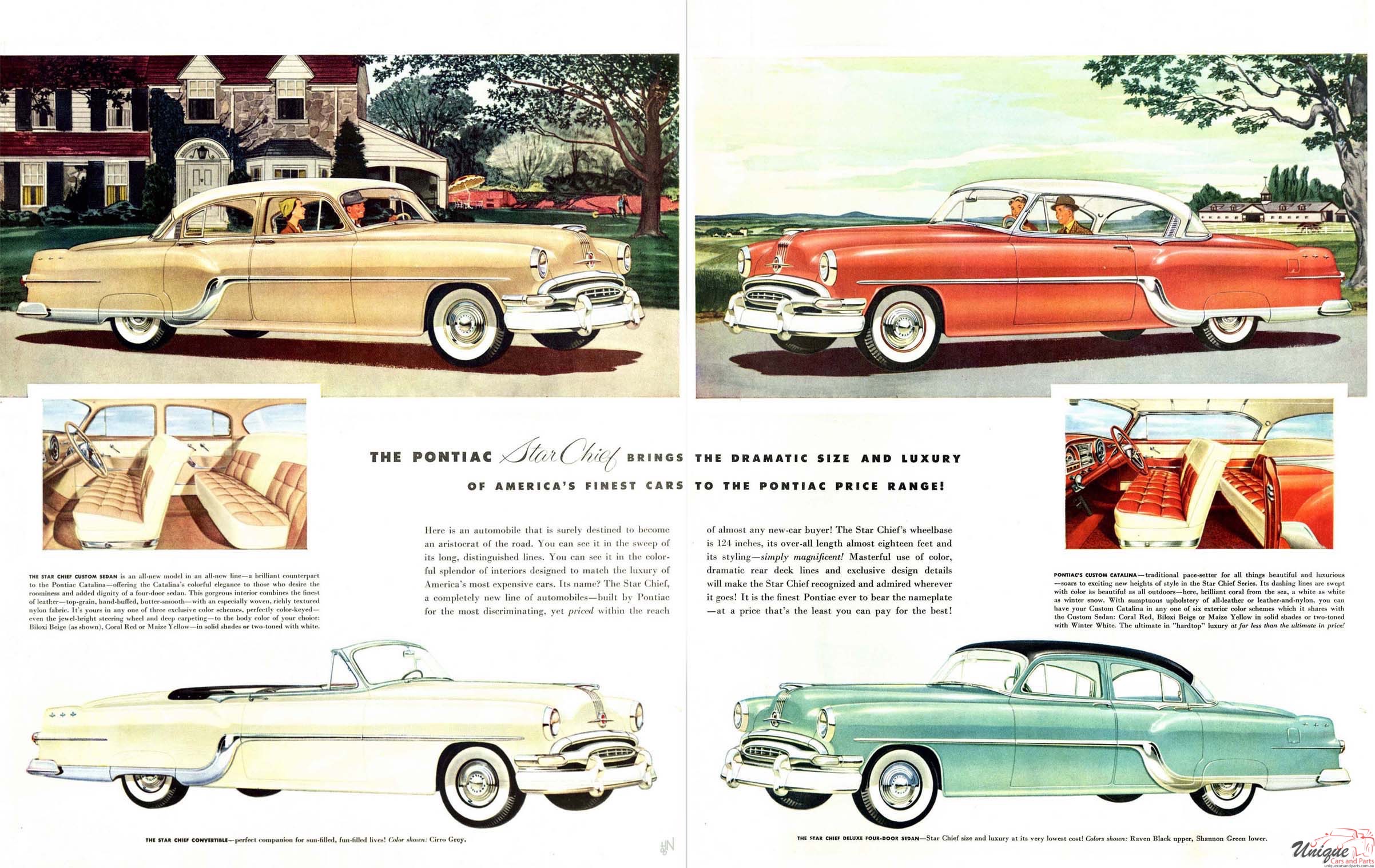1954 Pontiac Foldout Page 2